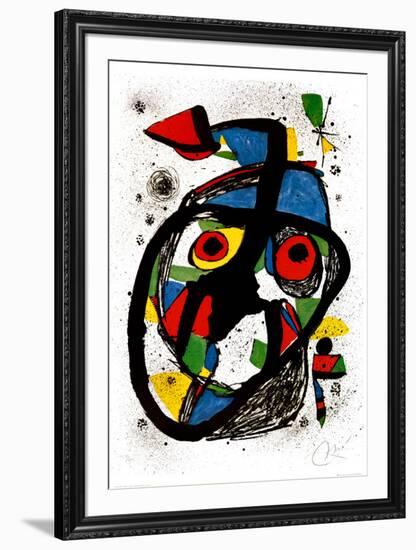 Carota, c.1978-Joan Miro-Framed Art Print