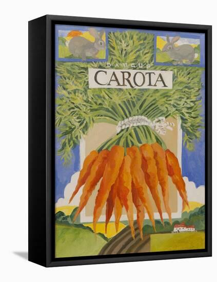 Carota, carrots-Jennifer Abbott-Framed Premier Image Canvas