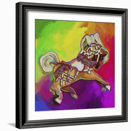 Carousal Pony-Howie Green-Framed Giclee Print