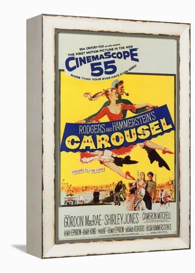 Carousel, 1956-null-Framed Stretched Canvas