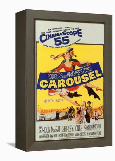 Carousel, 1956-null-Framed Stretched Canvas