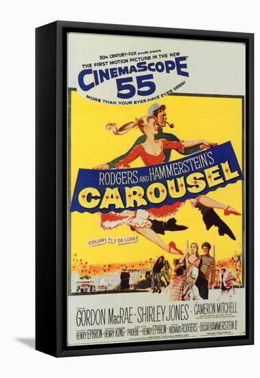 Carousel, 1956-null-Framed Stretched Canvas