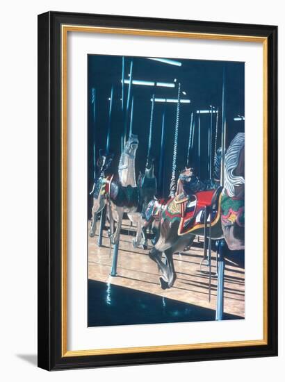 Carousel 1981-Anthony Butera-Framed Giclee Print