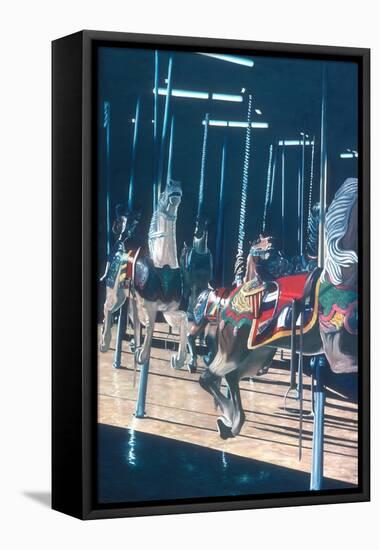 Carousel 1981-Anthony Butera-Framed Premier Image Canvas