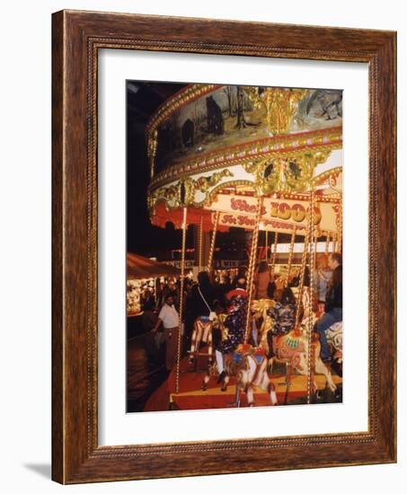 Carousel 1993-null-Framed Photographic Print