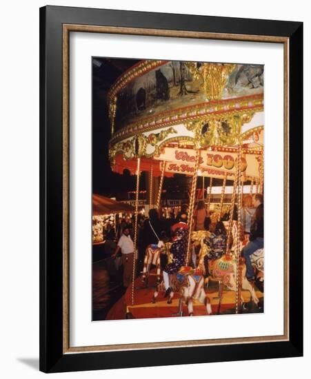 Carousel 1993-null-Framed Photographic Print