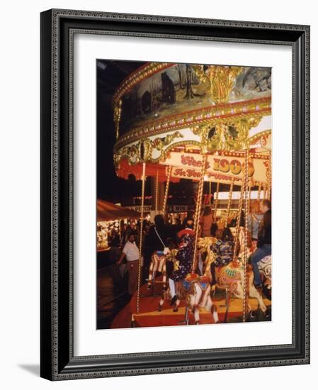 Carousel 1993-null-Framed Photographic Print