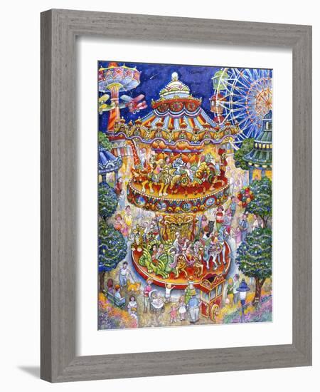 Carousel Dreams-Bill Bell-Framed Giclee Print