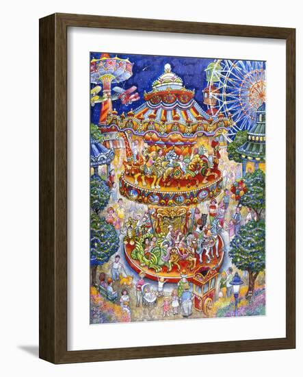 Carousel Dreams-Bill Bell-Framed Giclee Print