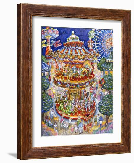 Carousel Dreams-Bill Bell-Framed Giclee Print