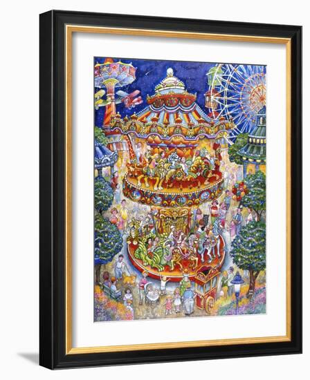 Carousel Dreams-Bill Bell-Framed Giclee Print