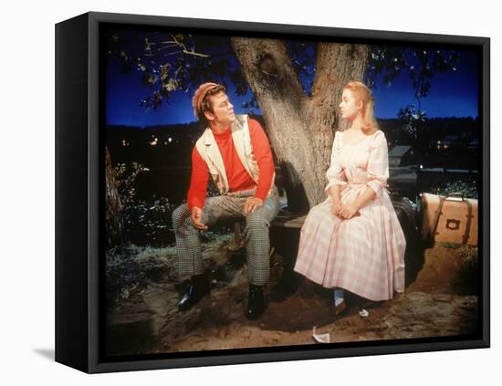 Carousel, Gordon MacRae, Shirley Jones, 1956-null-Framed Stretched Canvas