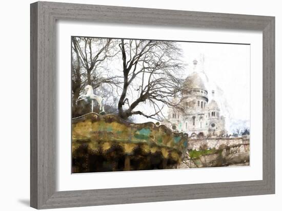 Carousel Montmartre-Philippe Hugonnard-Framed Giclee Print