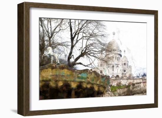 Carousel Montmartre-Philippe Hugonnard-Framed Giclee Print