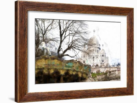 Carousel Montmartre-Philippe Hugonnard-Framed Giclee Print