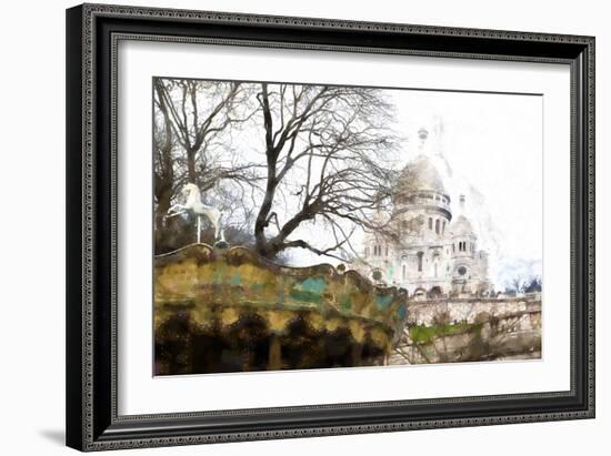 Carousel Montmartre-Philippe Hugonnard-Framed Giclee Print