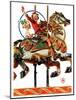 "Carousel Ride,"September 6, 1930-Joseph Christian Leyendecker-Mounted Giclee Print