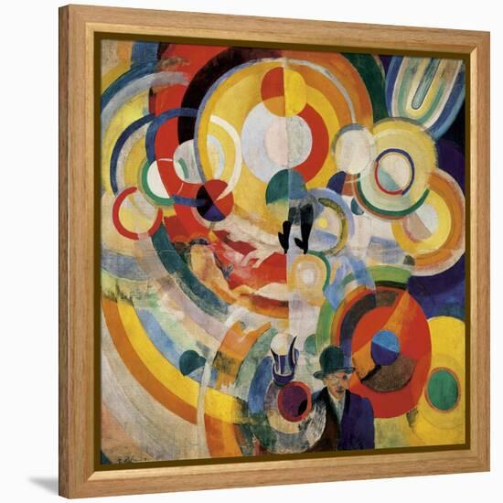 Carousel with Pigs-Robert Delaunay-Framed Stretched Canvas