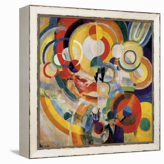 Carousel with Pigs-Robert Delaunay-Framed Stretched Canvas