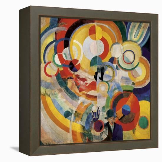 Carousel with Pigs-Robert Delaunay-Framed Stretched Canvas