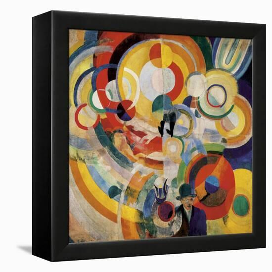 Carousel with Pigs-Robert Delaunay-Framed Stretched Canvas