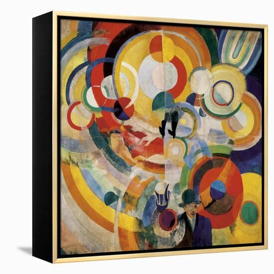 Carousel with Pigs-Robert Delaunay-Framed Stretched Canvas