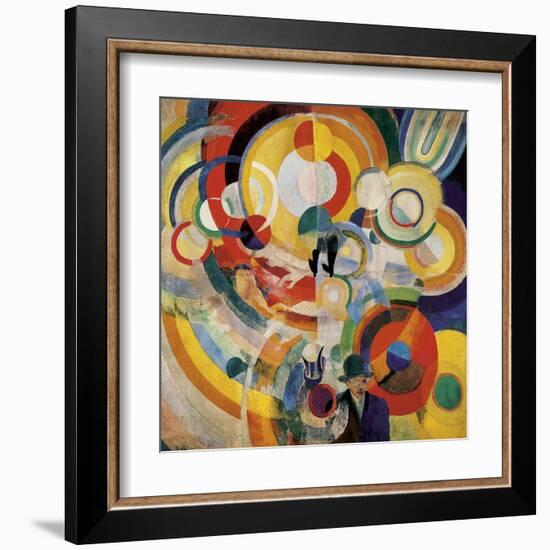 Carousel with Pigs-Robert Delaunay-Framed Art Print