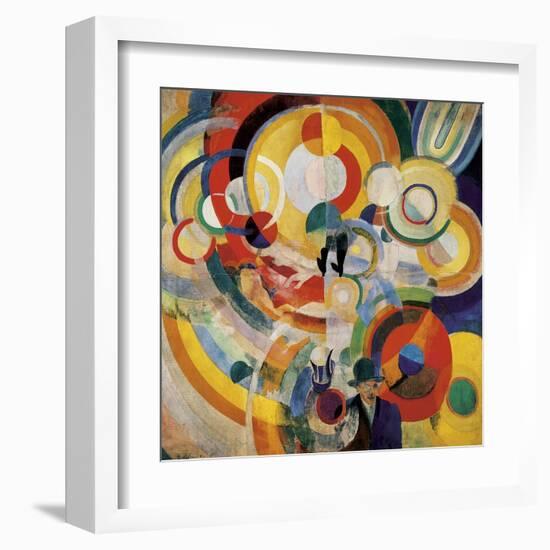 Carousel with Pigs-Robert Delaunay-Framed Art Print