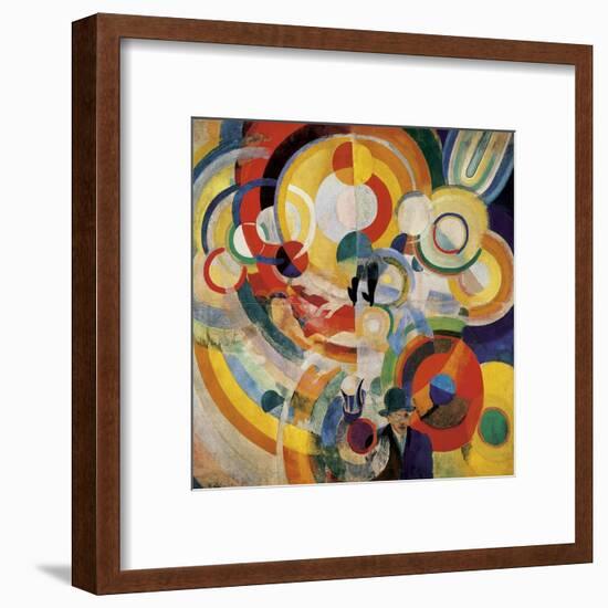 Carousel with Pigs-Robert Delaunay-Framed Art Print