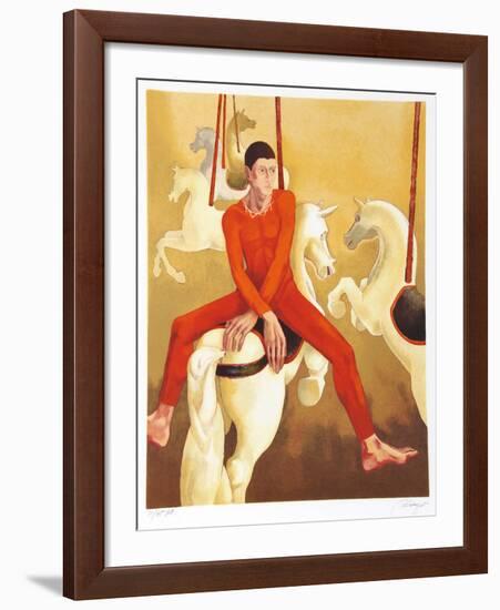 Carousel-Daniel Riberzani-Framed Collectable Print