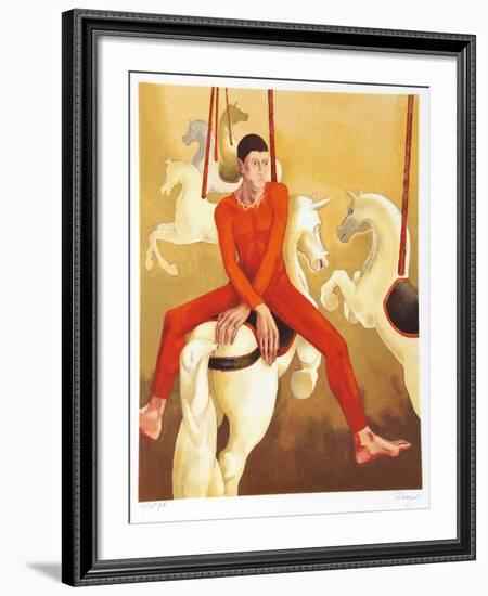 Carousel-Daniel Riberzani-Framed Collectable Print