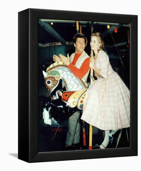 Carousel-null-Framed Stretched Canvas