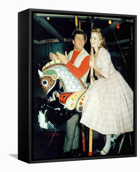 Carousel-null-Framed Stretched Canvas