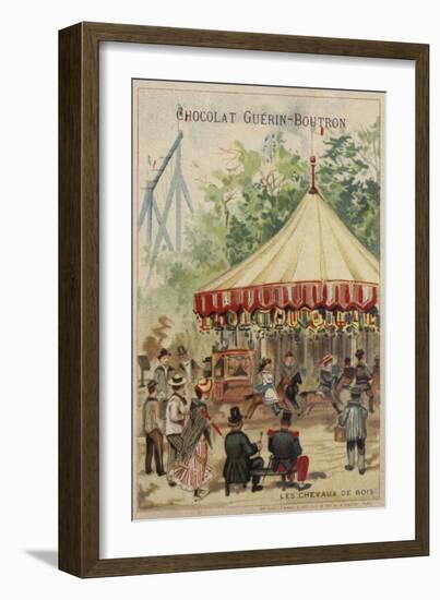 Carousel-null-Framed Giclee Print