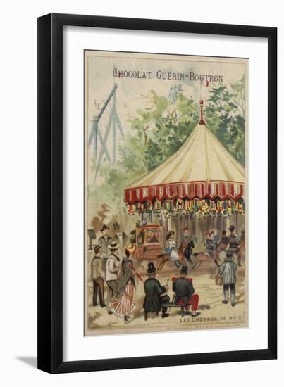 Carousel-null-Framed Giclee Print