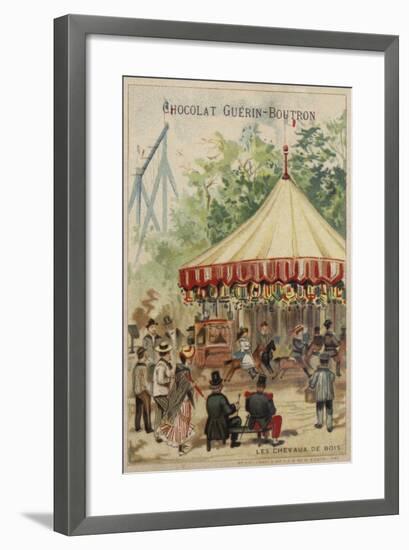 Carousel-null-Framed Giclee Print