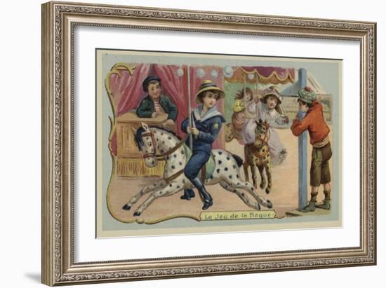 Carousel-null-Framed Giclee Print