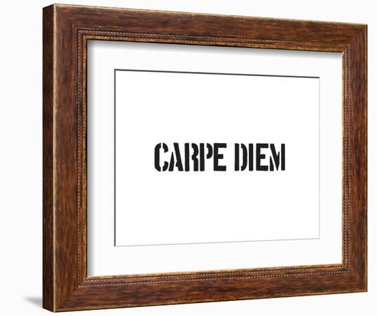 Carpe Diem-SM Design-Framed Premium Giclee Print