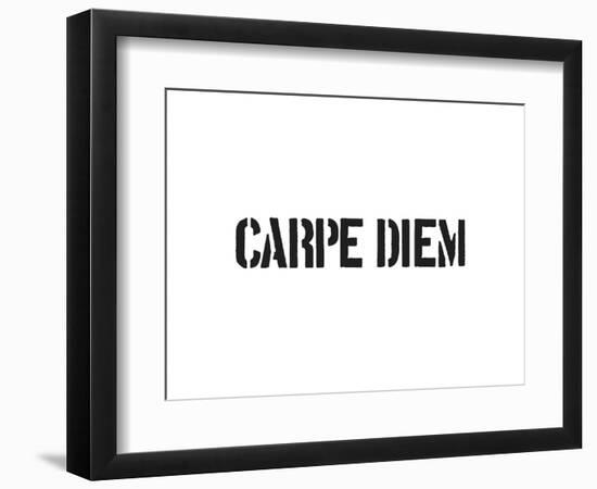 Carpe Diem-SM Design-Framed Premium Giclee Print