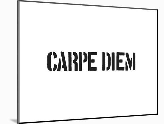 Carpe Diem-SM Design-Mounted Art Print