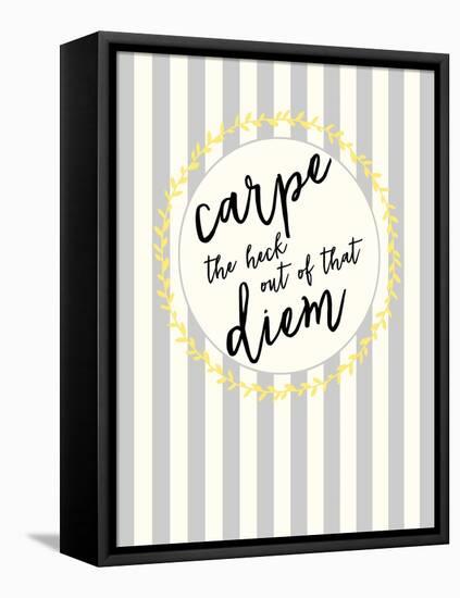 Carpe Diem-Bella Dos Santos-Framed Stretched Canvas