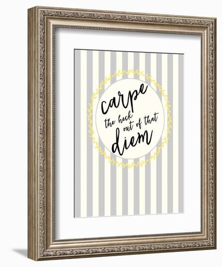 Carpe Diem-Bella Dos Santos-Framed Art Print