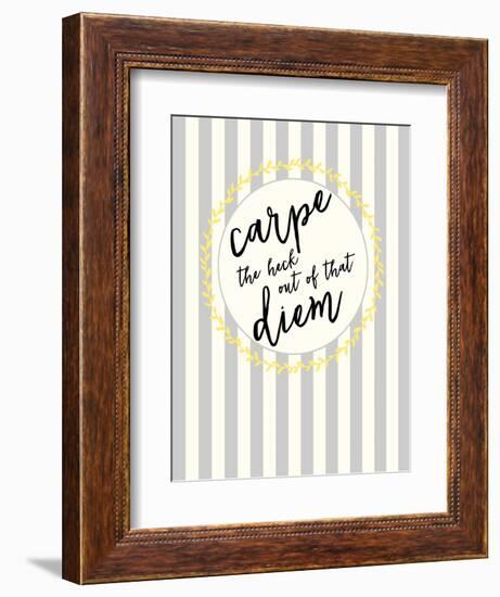 Carpe Diem-Bella Dos Santos-Framed Art Print