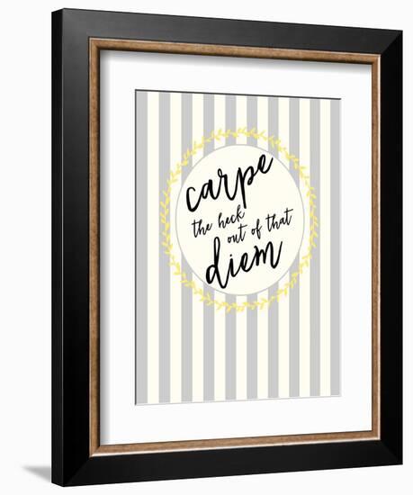 Carpe Diem-Bella Dos Santos-Framed Art Print