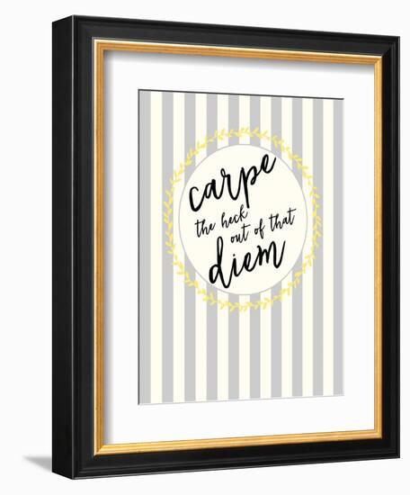 Carpe Diem-Bella Dos Santos-Framed Art Print