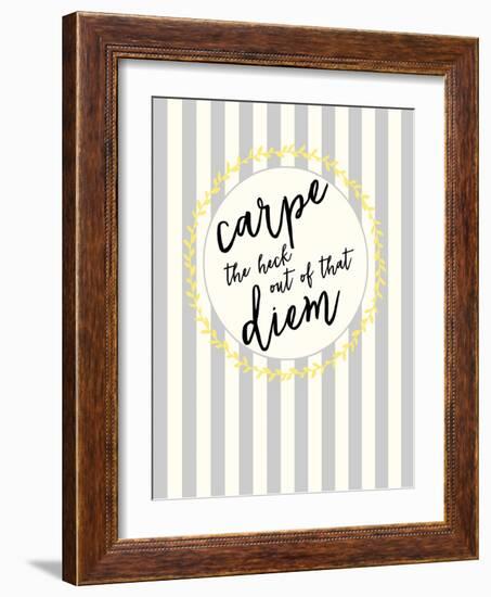 Carpe Diem-Bella Dos Santos-Framed Art Print