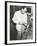 Carpenter at Work in His Woodshop-null-Framed Photo