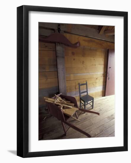 Carpenter's Shop, Fort Vancouver Natoinal Historic Site, Washington, USA-William Sutton-Framed Photographic Print