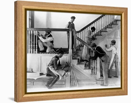 Carpenters-Science Source-Framed Premier Image Canvas