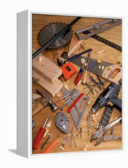Carpentry Tools-Chris Rogers-Framed Premier Image Canvas
